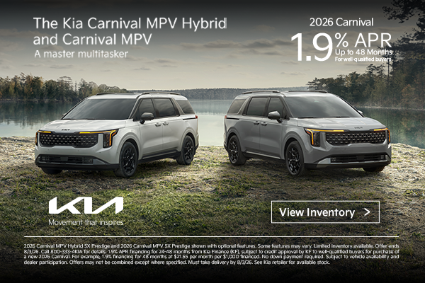 Kia Carnival and Carnival Hybrid